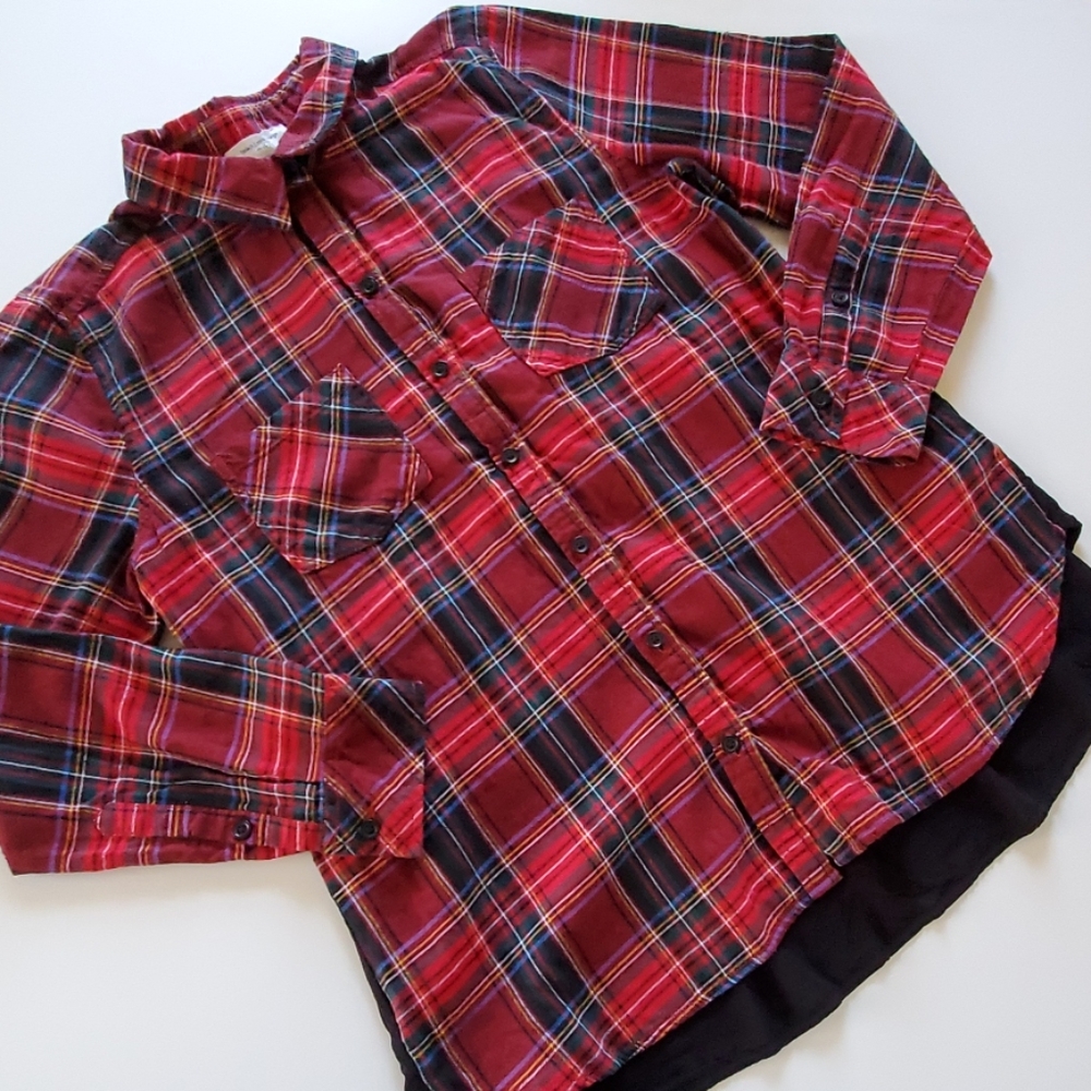 Beachlunchlounge Button Down Size Medium - image 1